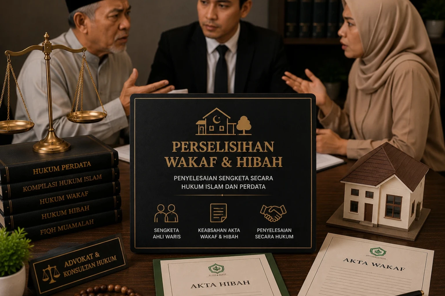 Layanan Perselisihan Wakaf & Hibah